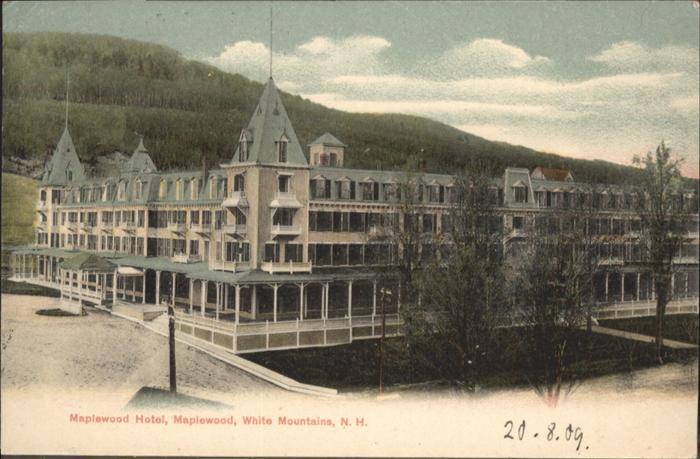White Mountains New Hampshire Maplewood Hotel