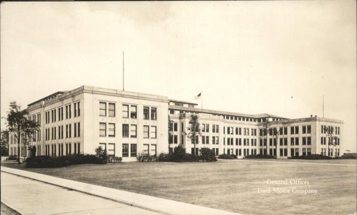 Dearborn Michigan Main Office Building Ford Motor Company