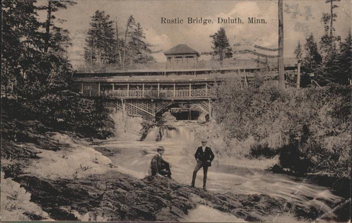 Duluth Minnesota Rustic Bridge