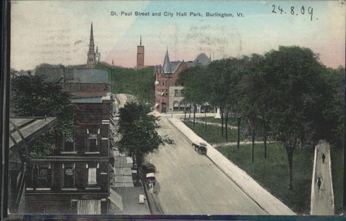 Burlington Vermont St Paul Street Kutsche