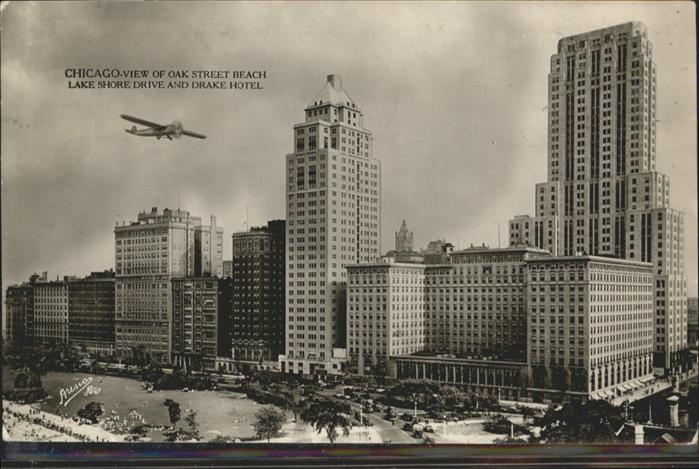 Chicago Heights Drake Hotel Flugzeug