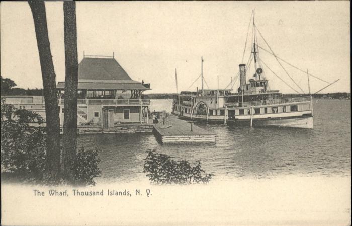 Thousand Island Park Schiff Wharf