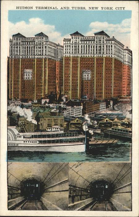 New York City Hudson Terminal Schiff