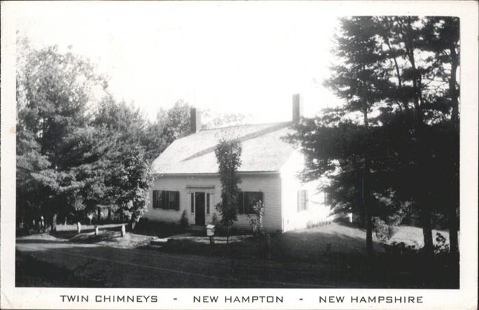 New Hampton New Hampshire Twin Chimneys