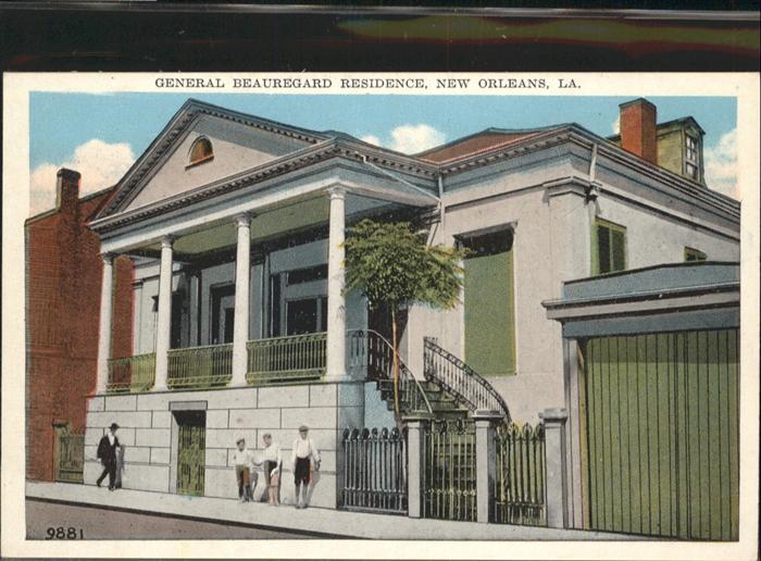 New Orleans Louisiana General Beauregard Residence