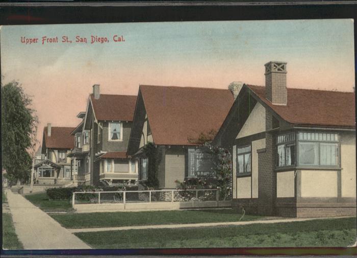San Diego California Upper Front