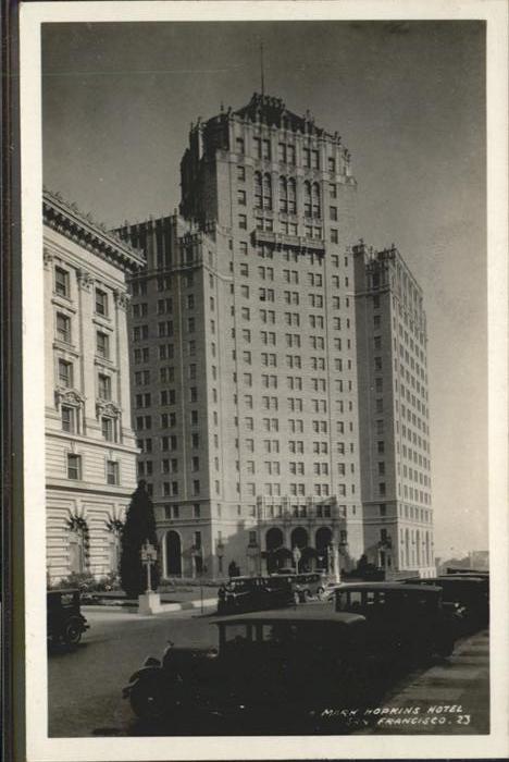 San Francisco California Hopkins Hotel