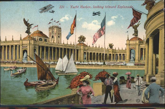 New York City Yacht Harbor Flugzeug Schiff