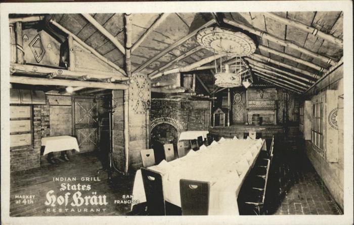 San Francisco California Indian Grill Hof Braeu Restaurant