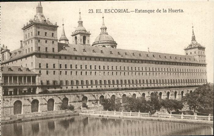 El Escorial Estanque Huerta