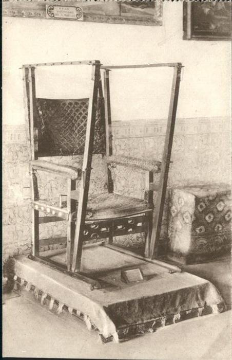 El Escorial Silla Gestatoria Felipe