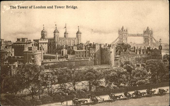 London Tower Bridge Kutsche