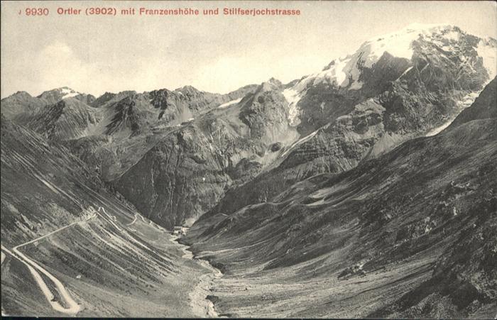 Ortler Franzenshoehe Stilserjochstrasse