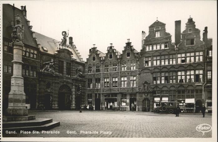 Gent Gand Flandre Place Ste Pharailde
