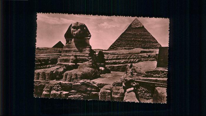 Le Caire Sphinx Pyramides