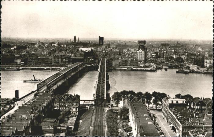 Rotterdam Bruecke Schiff