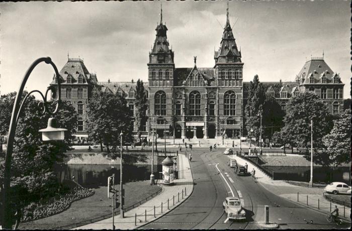 Amsterdam Niederlande Rijksmuseum Bruecke