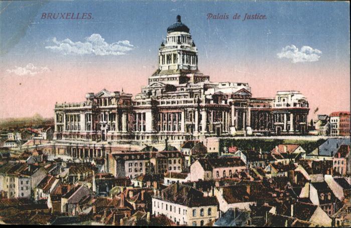 Bruxelles Bruessel Palais Justice