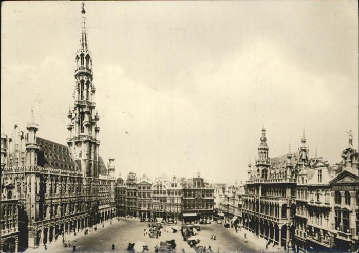 Bruessel Bruxelles Grande Place