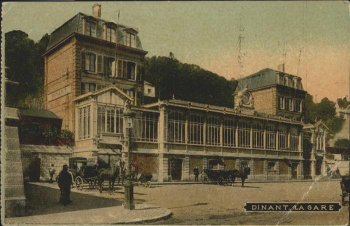 Dinant Wallonie Gare Pferdekutschen