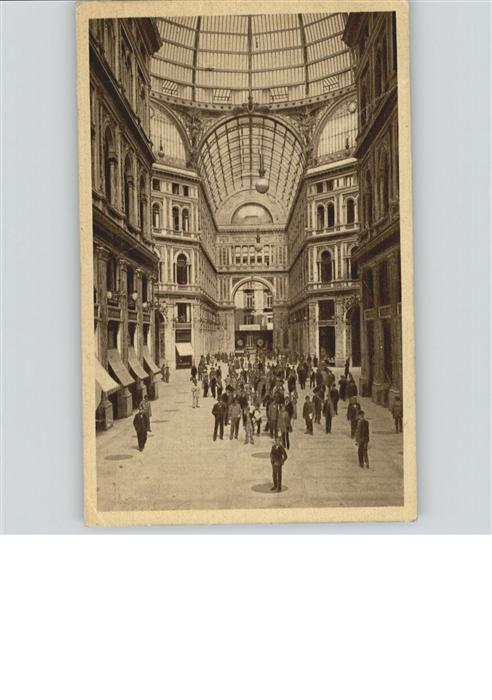 Napoli Neapel Galleria Umberto