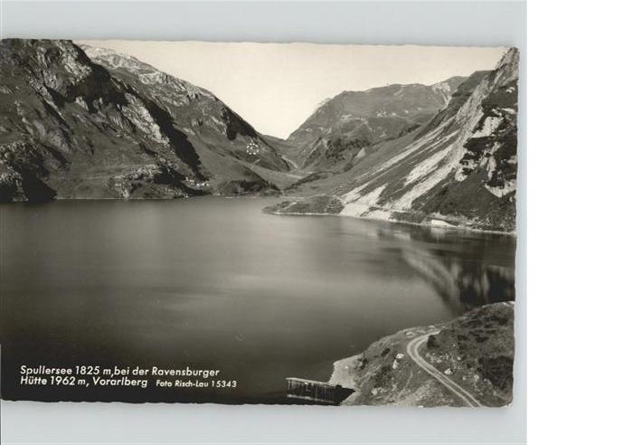 Spullersee Ravensburgerhuette Vorarlberg