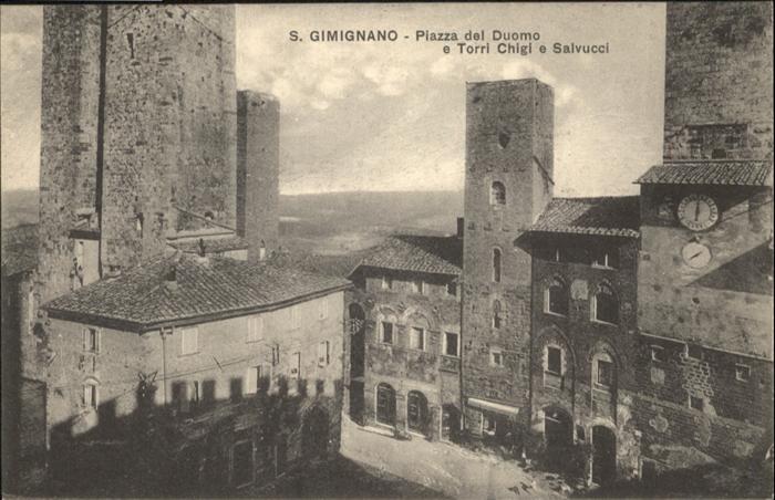 San Gimignano Piazza Duomo