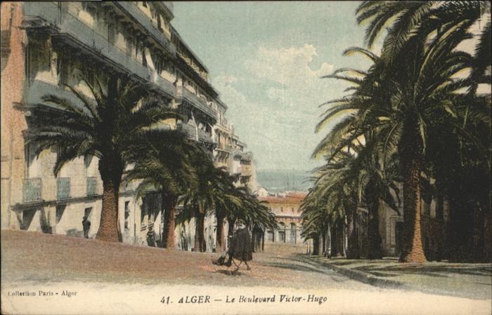 Alger Algerien Boulevard Victor Hugo