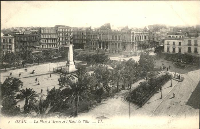 Oran Algerie Place Hotel de Ville