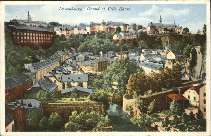 LUXEMBOURG  Luxemburg Ville Haute