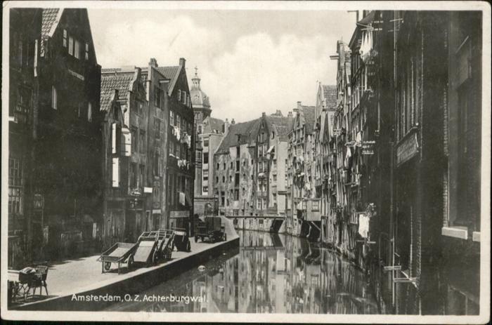 Amsterdam Niederlande Achterburgwal