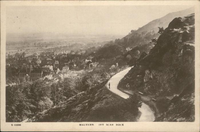 Malvern Worcestershire Ivy Scar Rock