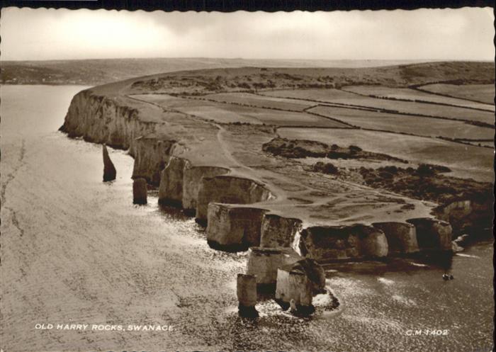 Swanage Purbeck Old Harry Rocks