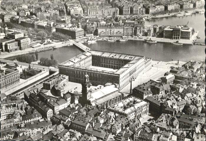 Stockholm Fliegeraufnahme