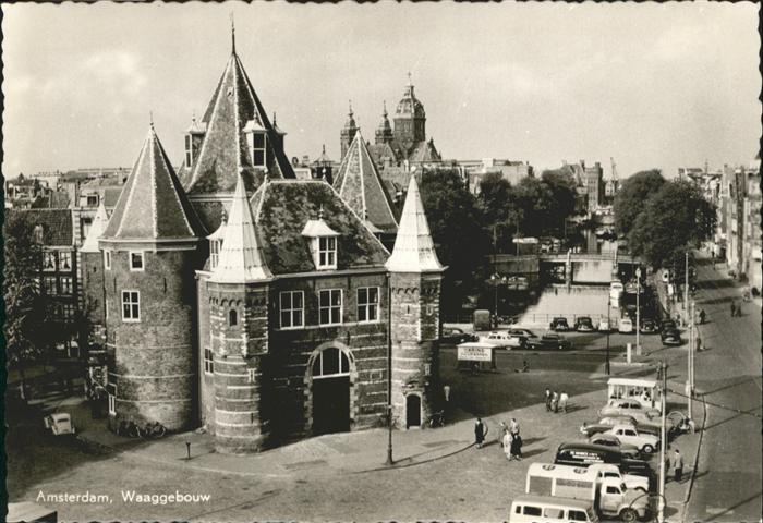 Amsterdam Niederlande Waaggebouw