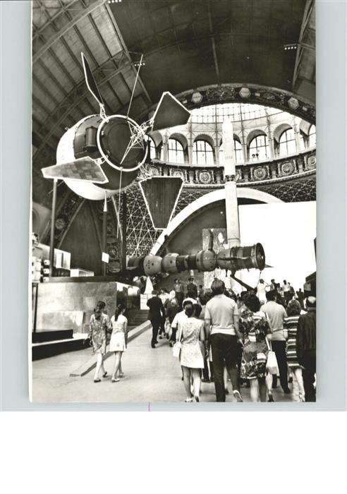 Moskau Moscou Kosmos Pavillon Leistungsschau der Volk