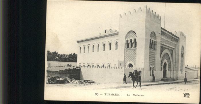 Tlemcen Medersa Pferd
