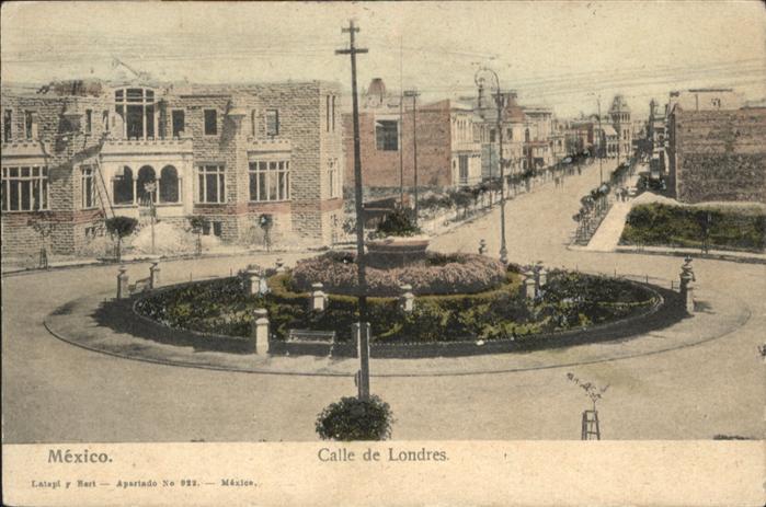 Mexico City Calle Londres