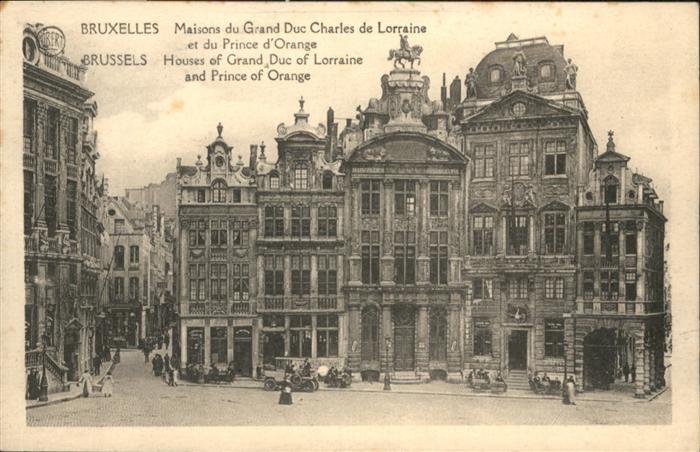 Bruxelles Bruessel Grand Duc Charles Lorraine
