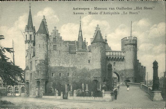 Antwerpen Anvers Museum Het Steen