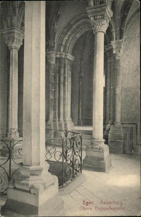 Eger Cheb Tschechien Kaiserburg Doppelkappele