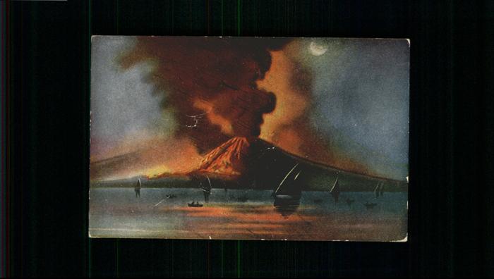 Napoli Neapel Vesuvio