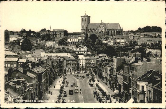 Liege Luettich Boulevard Eglise St Martin