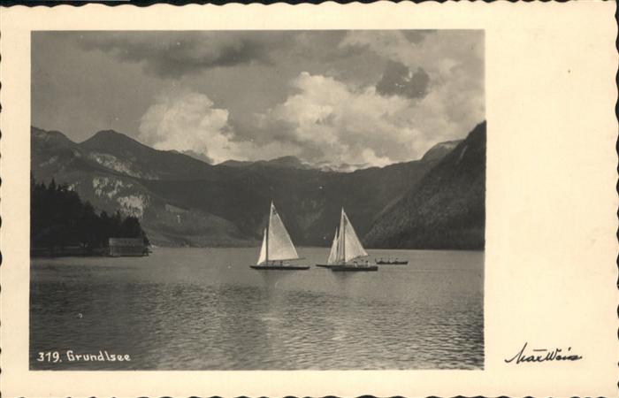 Grundlsee Steiermark Schiff