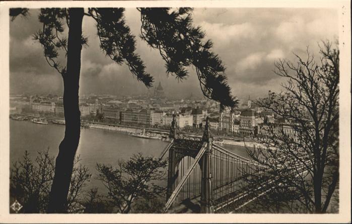 Budapest Schiff Bruecke