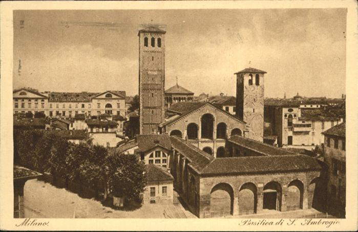 Milano Basilica S Ambrogie