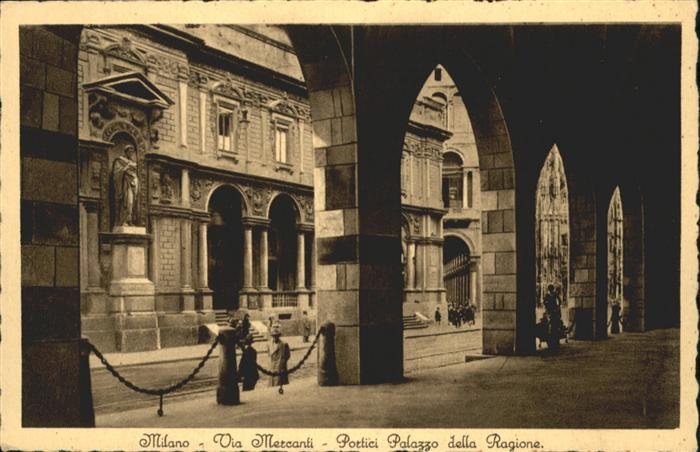 Milano Palazzo della Ragione