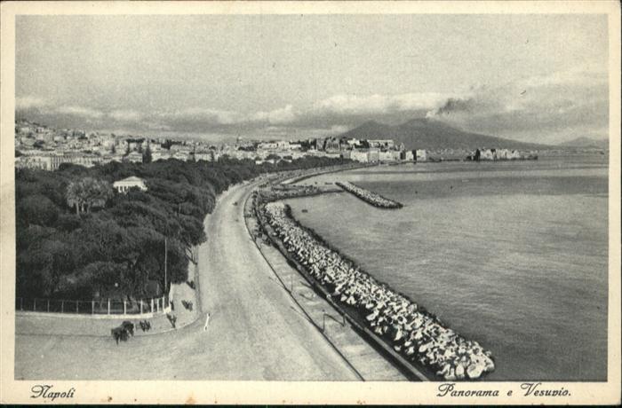 Napoli Neapel Vesuvio