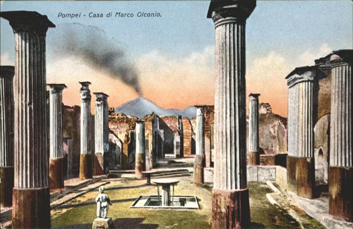 Pompei Casa di Marco Olconio