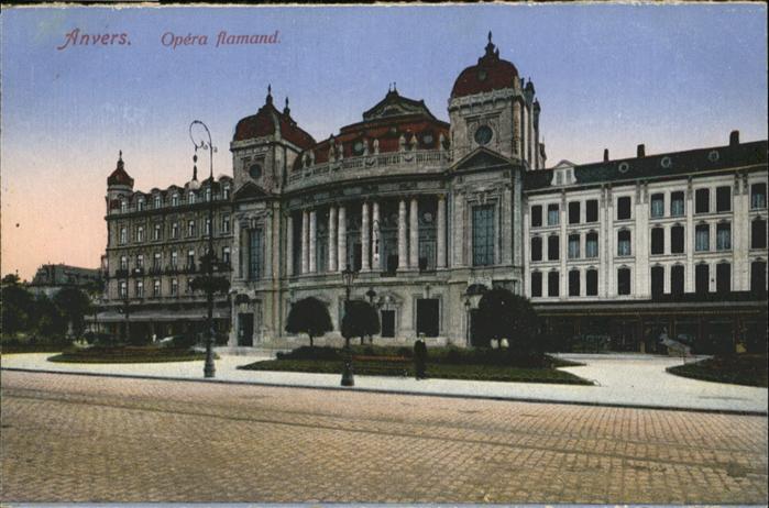 Anvers Antwerpen Opera Flamand